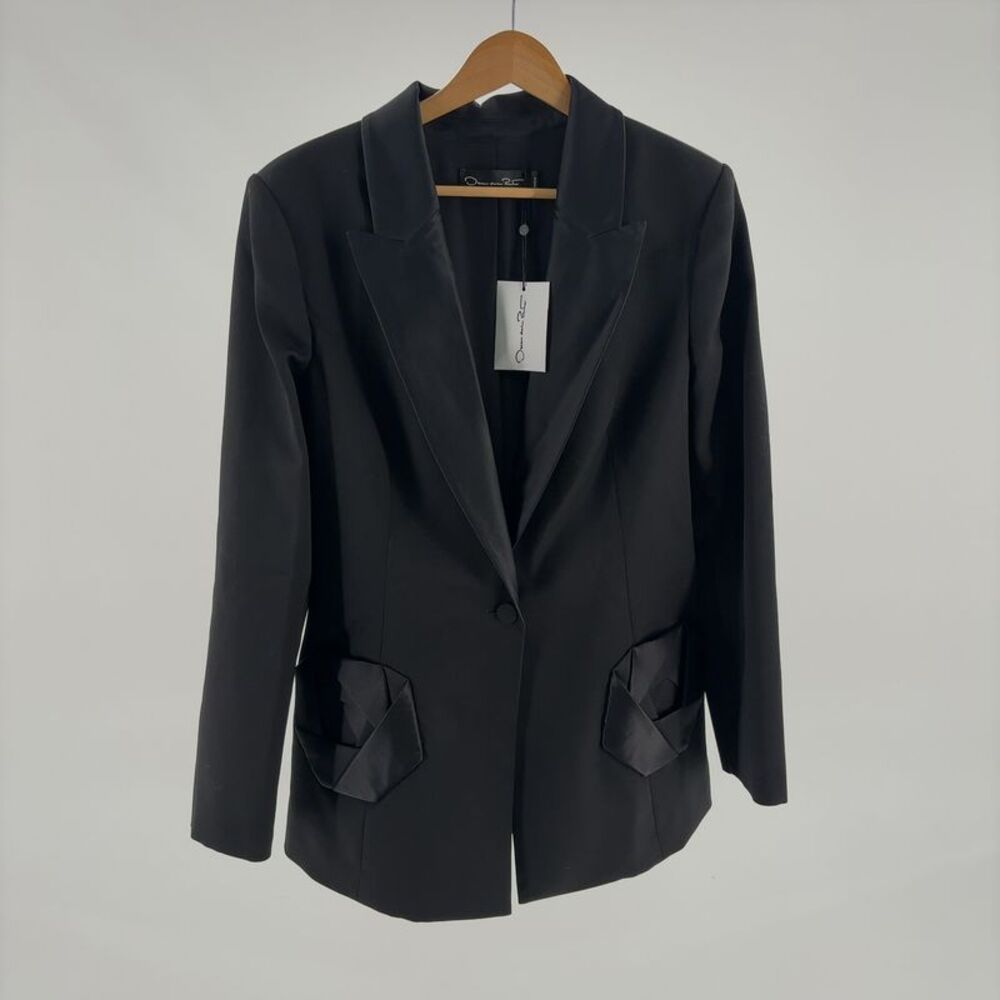 Oscar de la Renta Wool-Blend Jacket